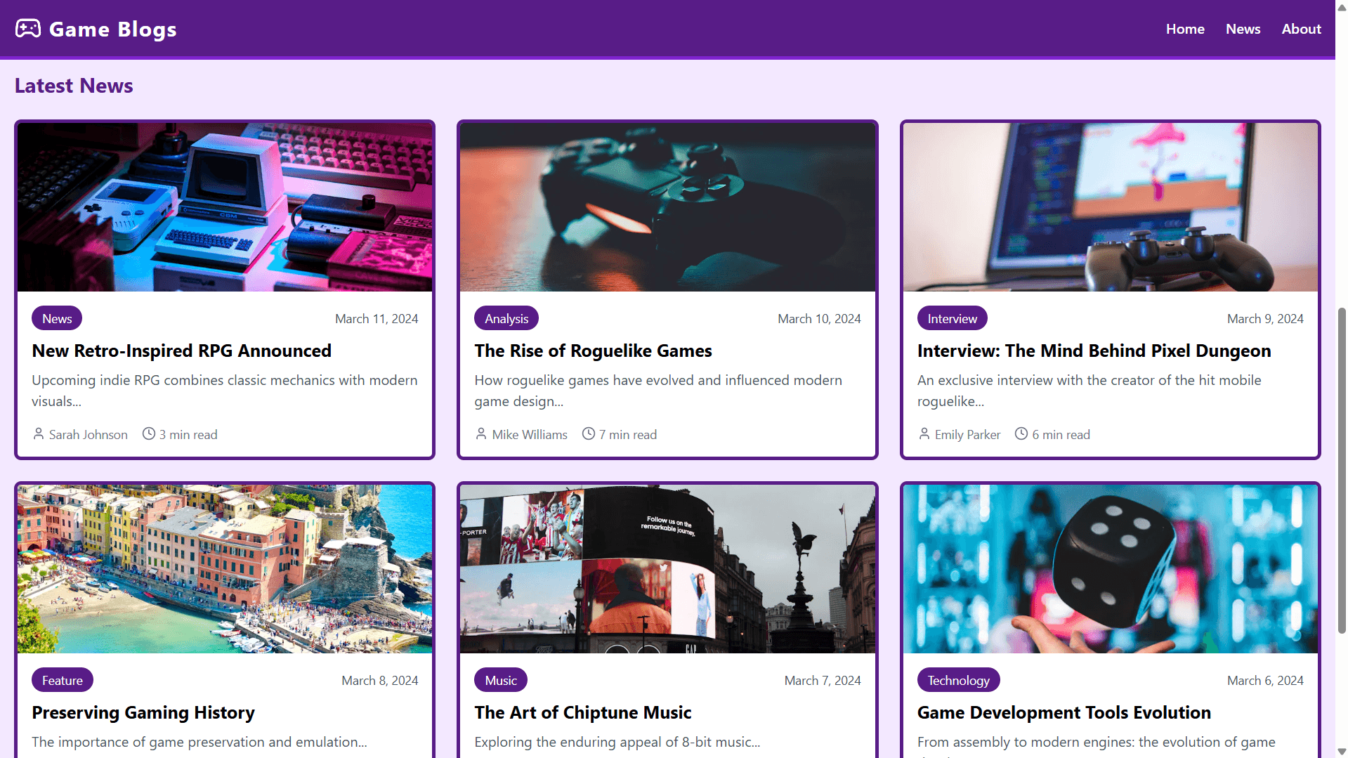 Game Blogging
