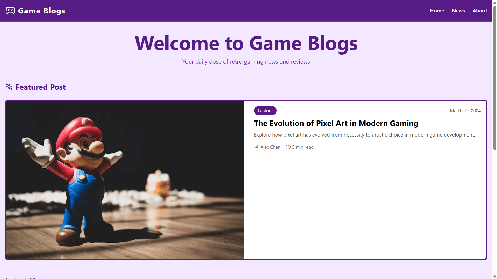 Game Blogging