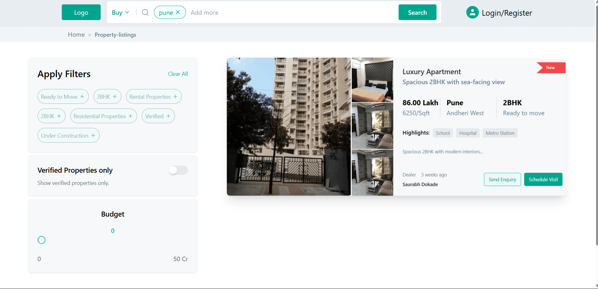 Real Estate Customer