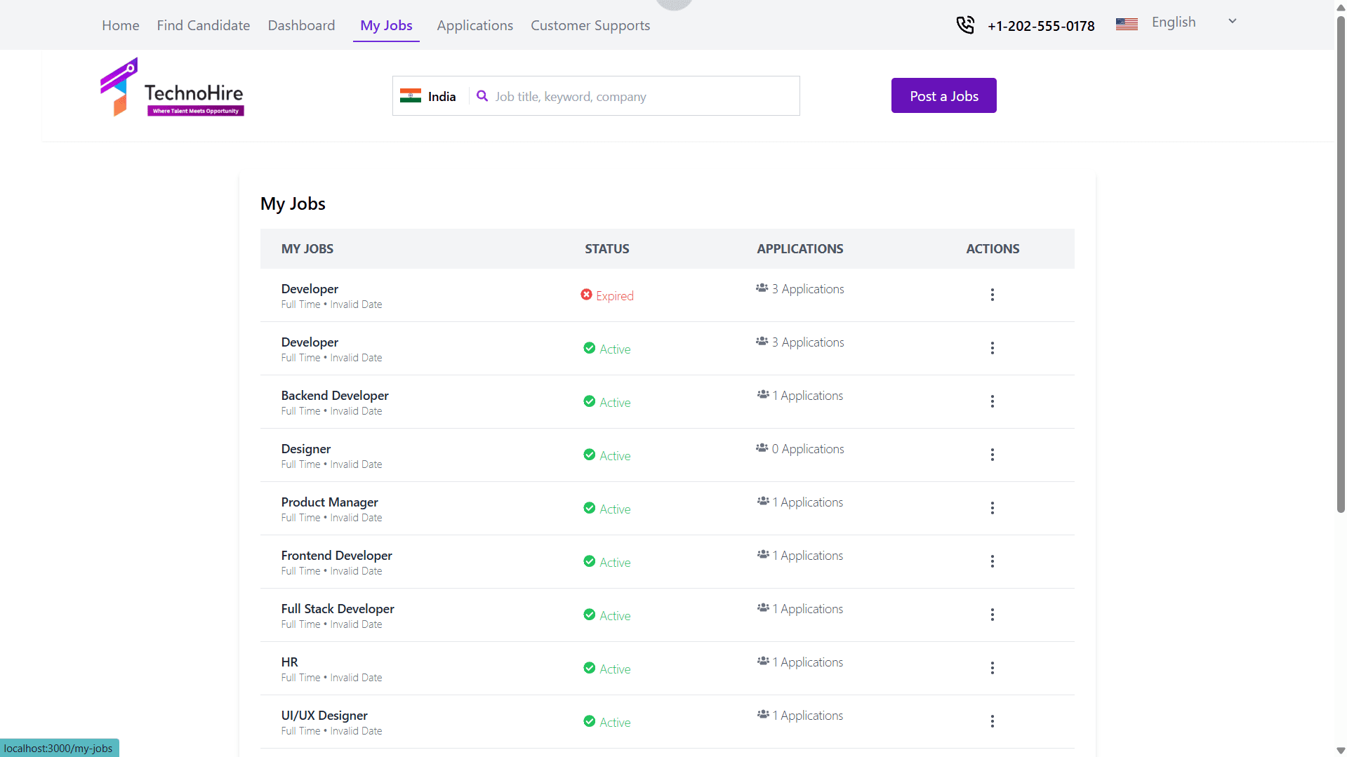 Employer Job Portal
