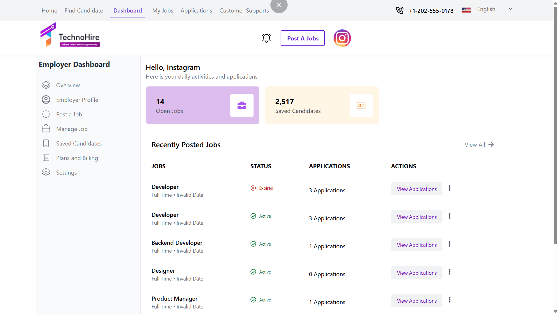 Employer Job Portal