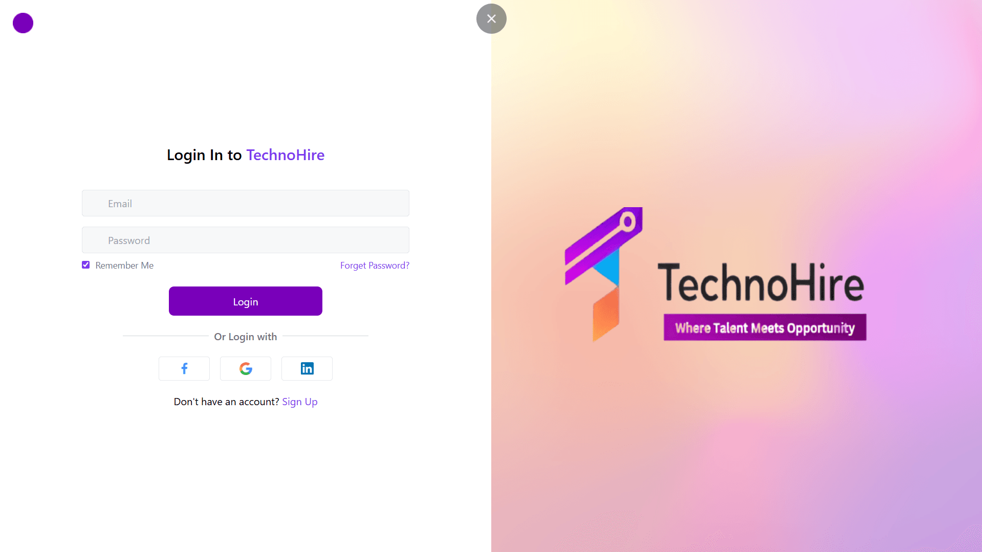 Employer Job Portal