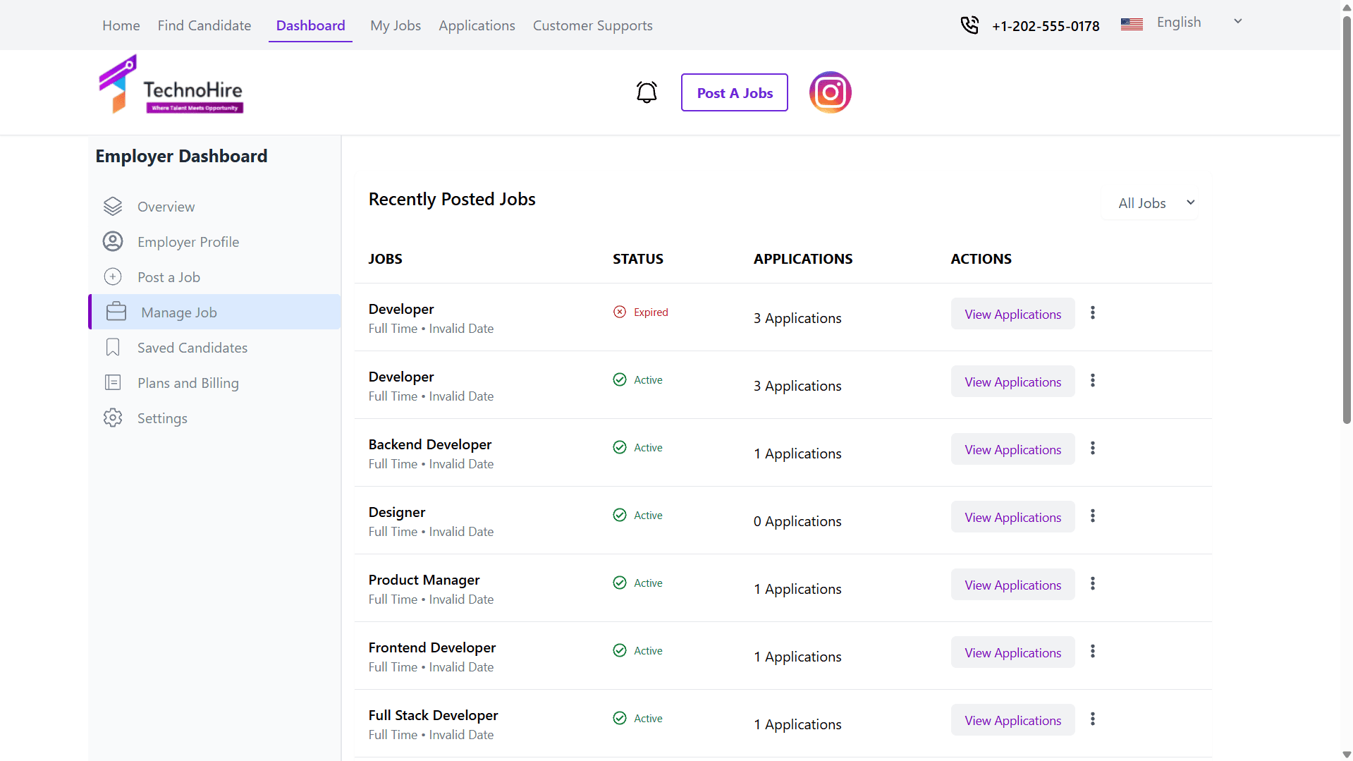 Employer Job Portal
